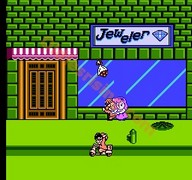 une photo d'Ã©cran de Pizza Pop sur Nintendo Nes